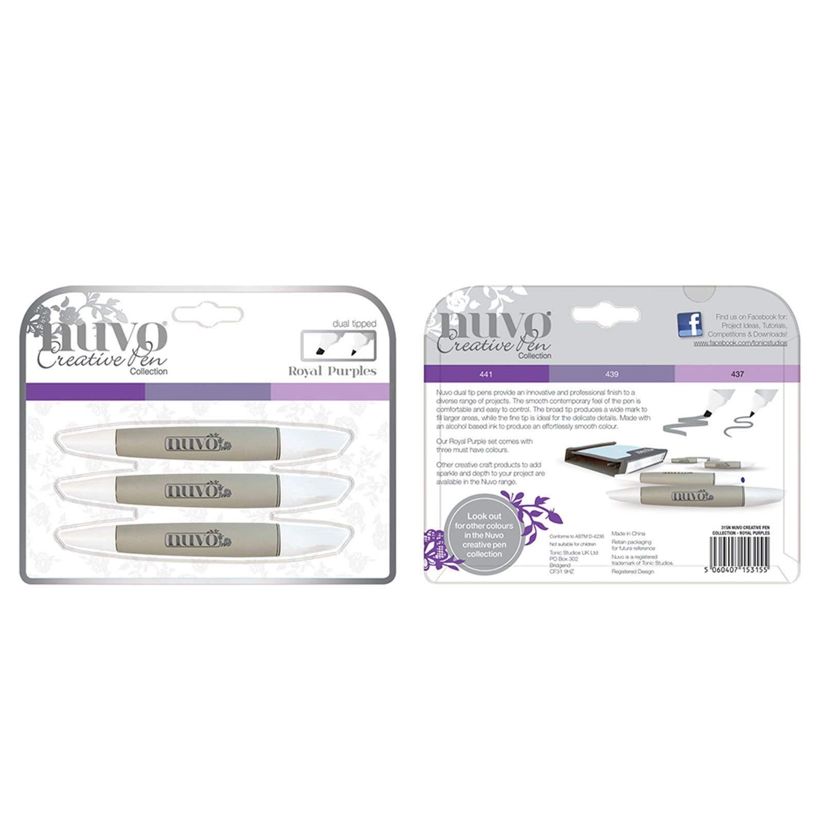 Nuvo Creative Pen Collection - Royal Purples