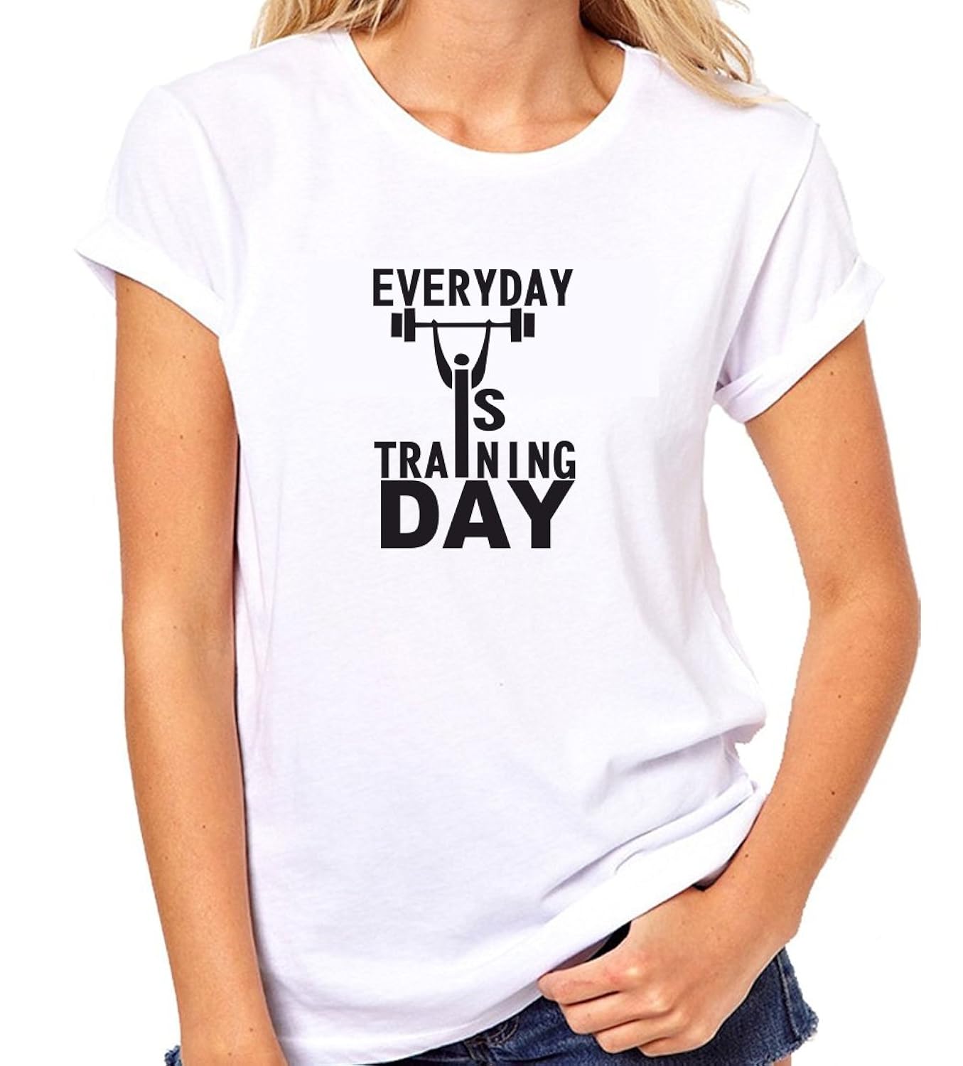 crazy sutra premium dry-fit polyester unisex half sleeve casual printed gym tshirt |funky tshirts (t-everydayistrainingday_w)