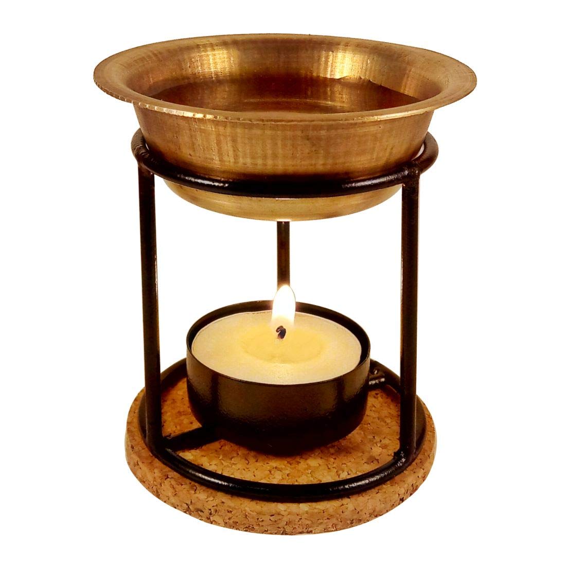 Aromafume Exotic Brass Oil Diffuser (Use for Essential Oil, Aroma Oil