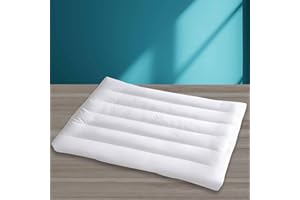 6.5cm Ultra Thin Flat Pillows for Sleeping Standard Size, 2.5 in Slim Bed Pillow for Stomach Back Sleeper, Low Profile Pillow