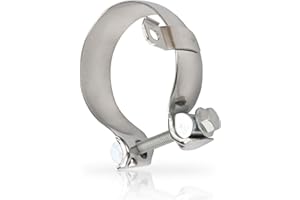 COUNCROSS 36522 Exhaust Clamp Compatible with Chrysler 300 Fit for Dodge Charger Magnum Challenger Fit for Chevrolet Avalanche Silverado 1500 Suburban 1500 Tahoe Fit for GMC Sierra 1500 Yukon