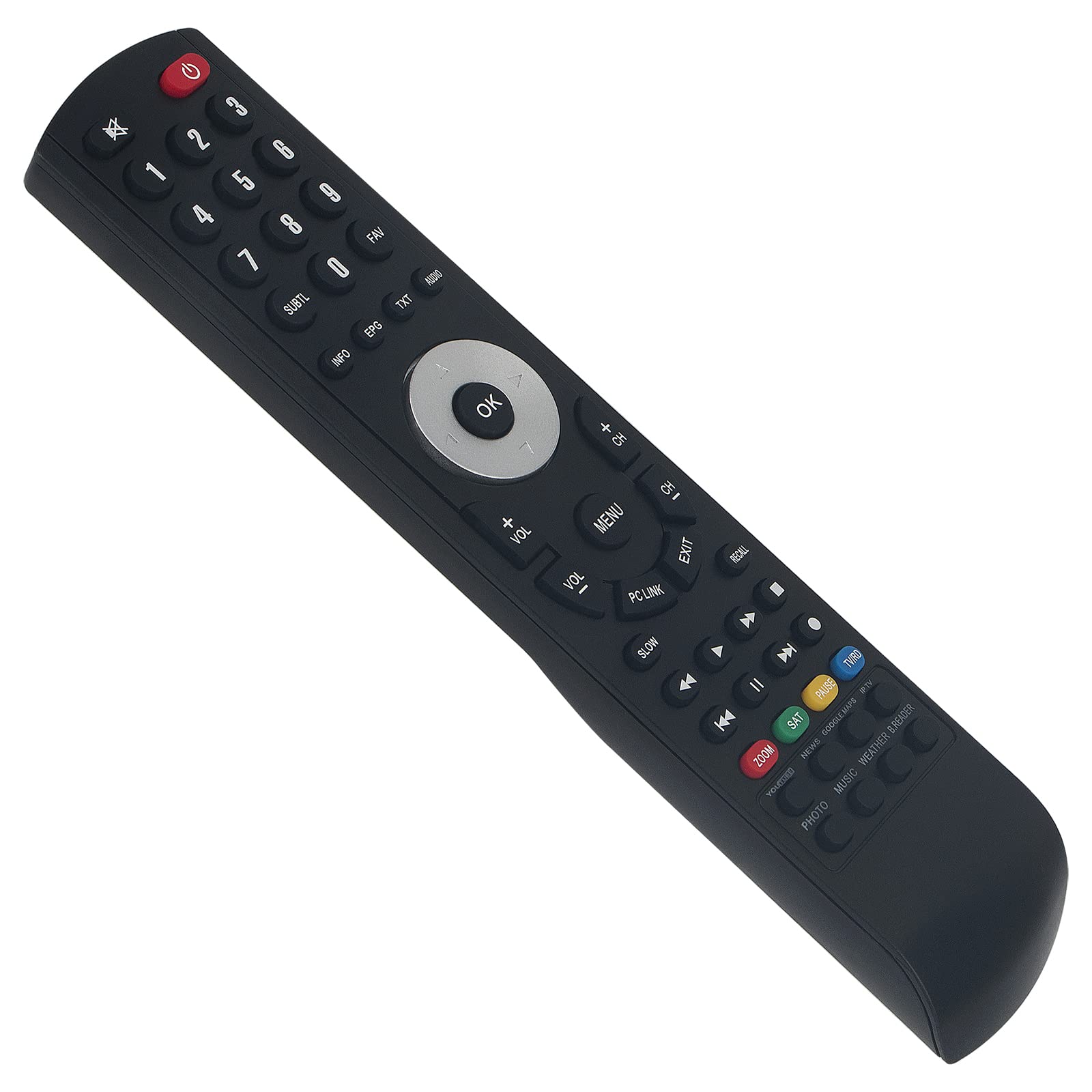 VINABTY Remote Control Replacement for REDLINE Tiger Technocom Istar IPTV Remote Control