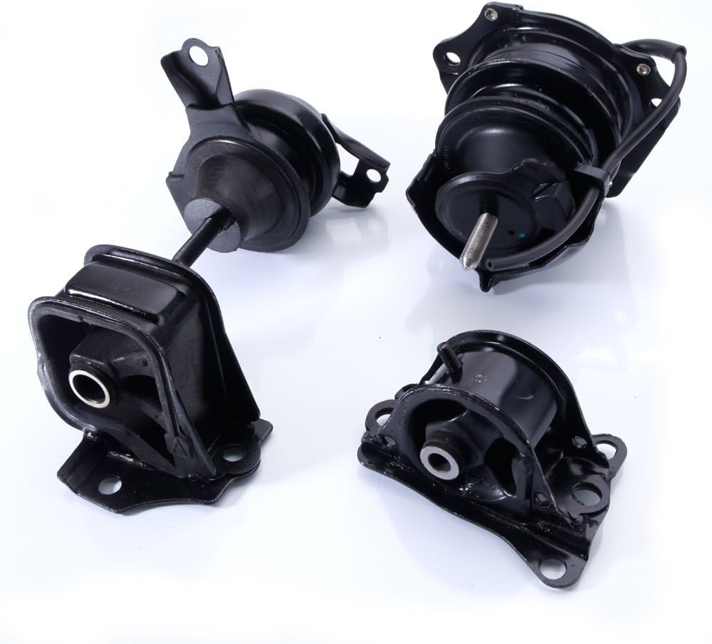 Amazon Com 4pcs Engine Motor Mount Kit Fit For 98 02 1998 1999 2000 2001 2002 Honda Accord 2 3l 4cylinder Auto At Automatic Transmission Trans Automotive