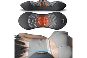 My Soothe Lab 3 in 1 Back Massager, Soothe 3 in 1 Back Massager for Sciatica, Neck Massager Pillow, Three-Speed Constant Temp
