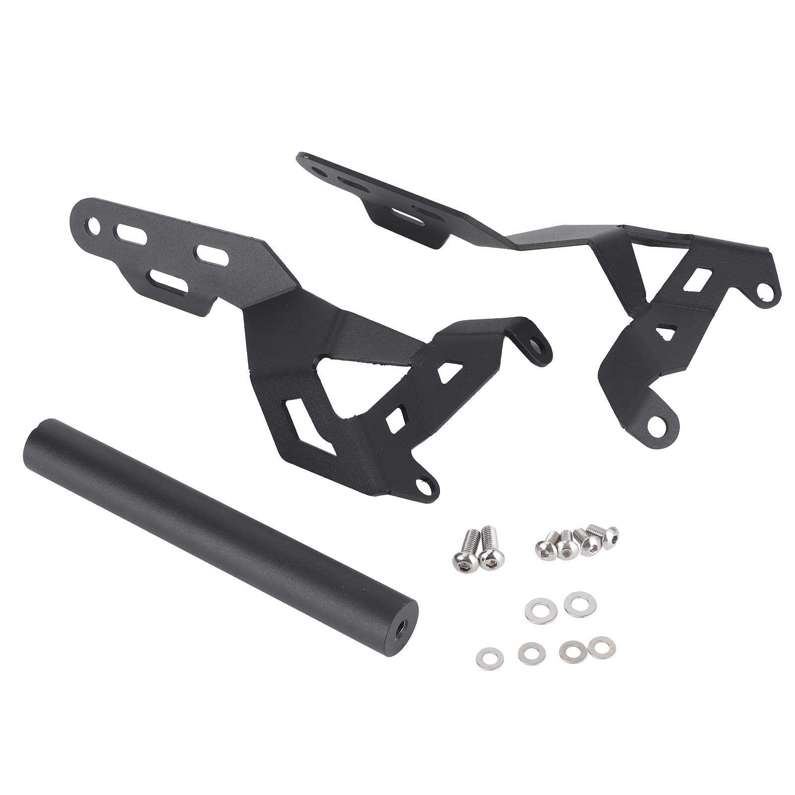 Motorcycle GPS Phone Mount Holder Navigation Bracket for Tiger 800 2015-2017, Iron, Black