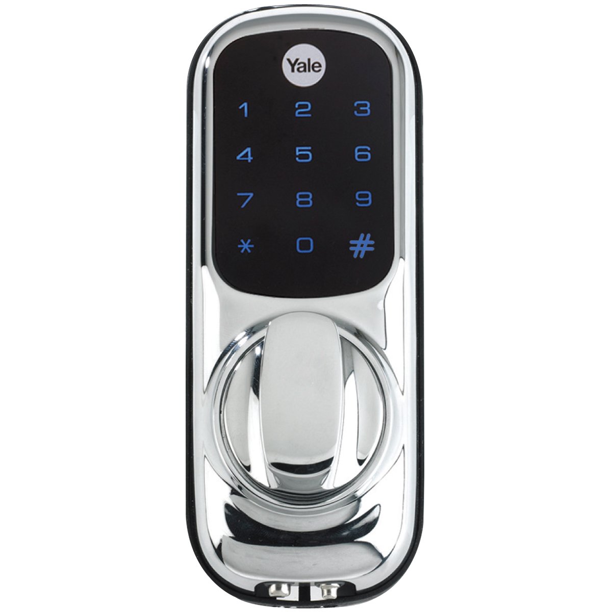 Yale YD01Y3CH Digital Door Lock with Touch Pad Display/ Y3 Chrome
