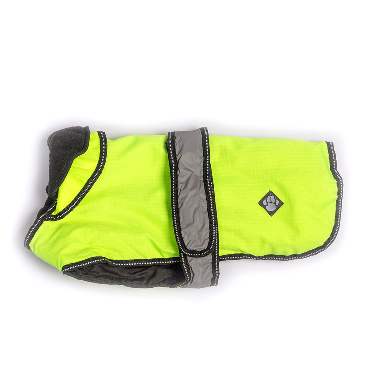 Danish Design Hi Viz 2 in 1 Dog Coat 70cm (28"), yellow