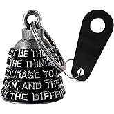 Dream Apparel Motorcycle Bell Guardian Angel Drive Away Gremlin, Biker Bell for Men Women Rider Riding, Good Luck Gift