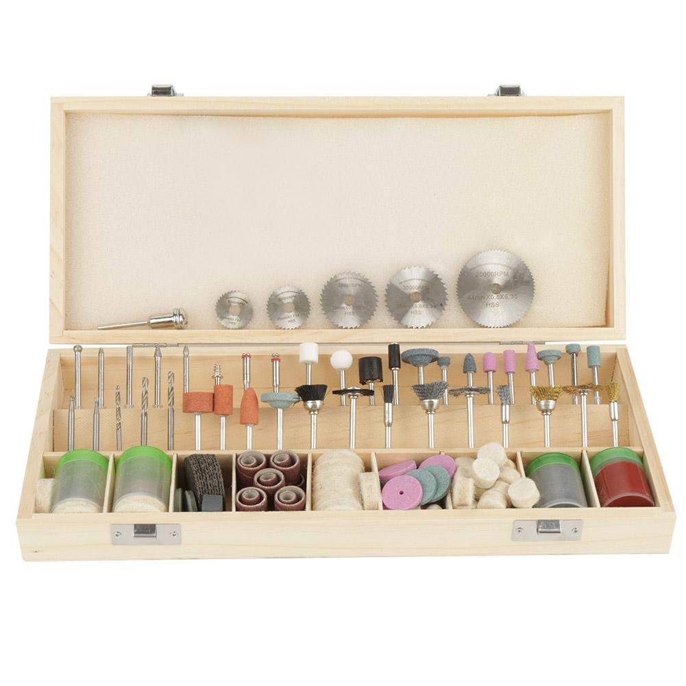 Rotary Tool Accessory Kit, 242Pcs 1/8 Inch Shank Universal Electric Tool Accessories Rotary Tool Accessory Grinding Polishing Cutting Bit Kit Set with Storage Case for Grinding, Engraving, Polishing