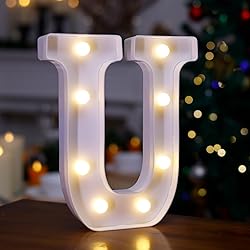 LED Marquee Sign Light Up Letters, Alphabet Light