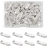 Fashewelry 100pcs 3 Hole Spacer Bars Iron Rhinestone Multi Strand Connector Silver Hexagon Crystal Bead Links 21x7mm for Multilayer Bracelet Necklace DIY Jewelry Making