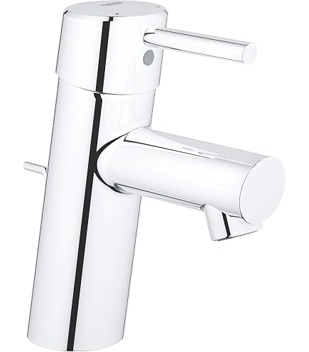 Grohe Eurocube M-Size Single-Handle Single-Hole Bathrom Faucet