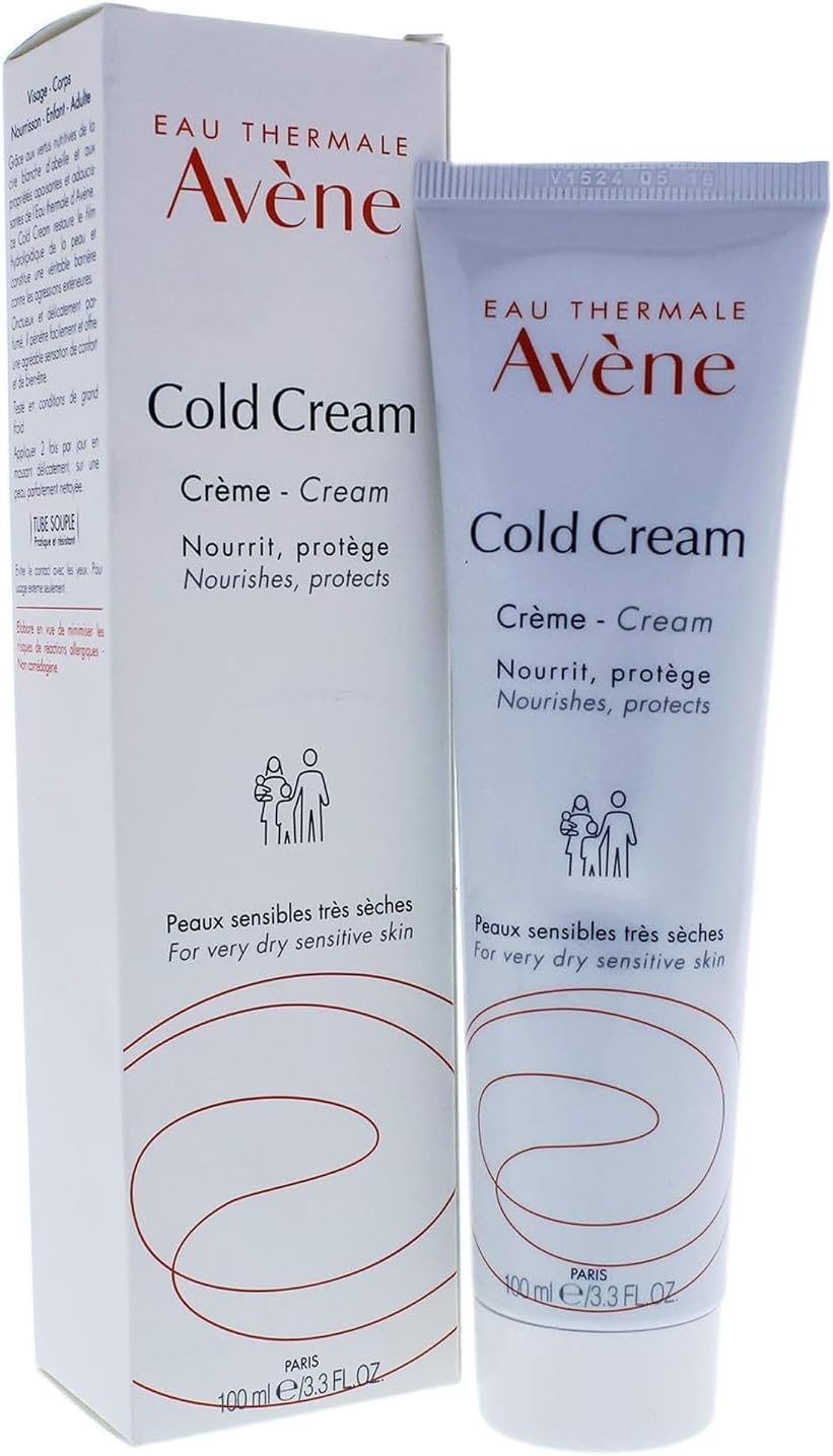 Avene Cold Cream for Women Intense Hydration 3.3 Oz