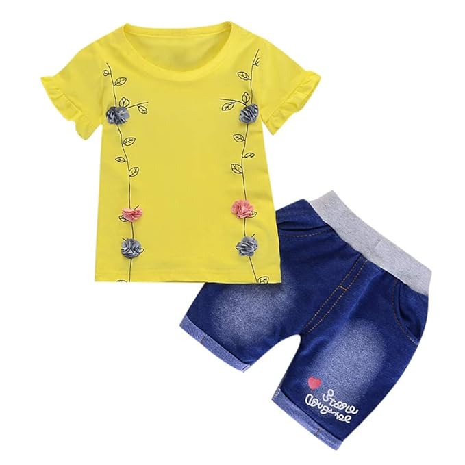 t shirt bambina tinta unita