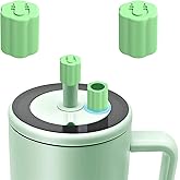 2 Pack Magnetic Straw Covers Compatible with Brumate Era 30&40 oz Tumblers,Silicone Straw Caps