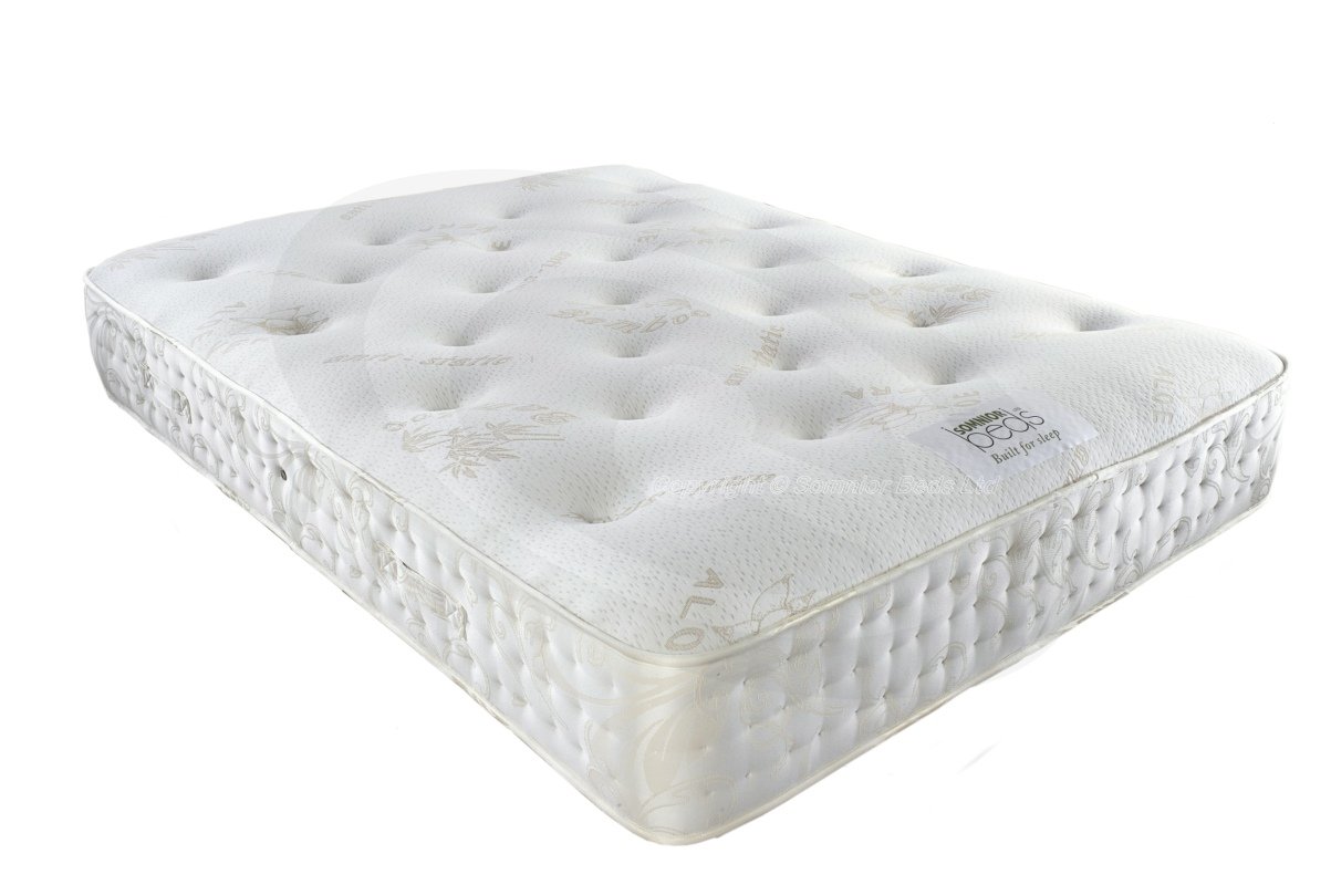 Antistatic Mattress Anti-Static Orthopaedic Mattress with Natural Bamboo Extracts for Comfort Sleep, White, Single