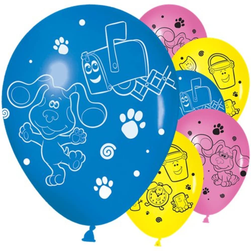 Amscan 9913275 Blue'S Clues 11'' Latexballoon- 6 Pack