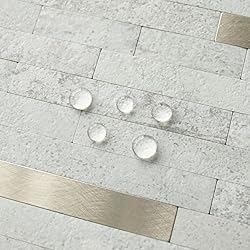AULIGET 20 Sheets Faux Stone Peel and Stick