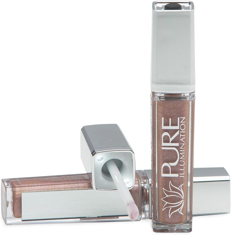 The Lano Company Lip Gloss, Cosmic Latte Push Button, 0.3 Fluid Ounce by The Lano Company