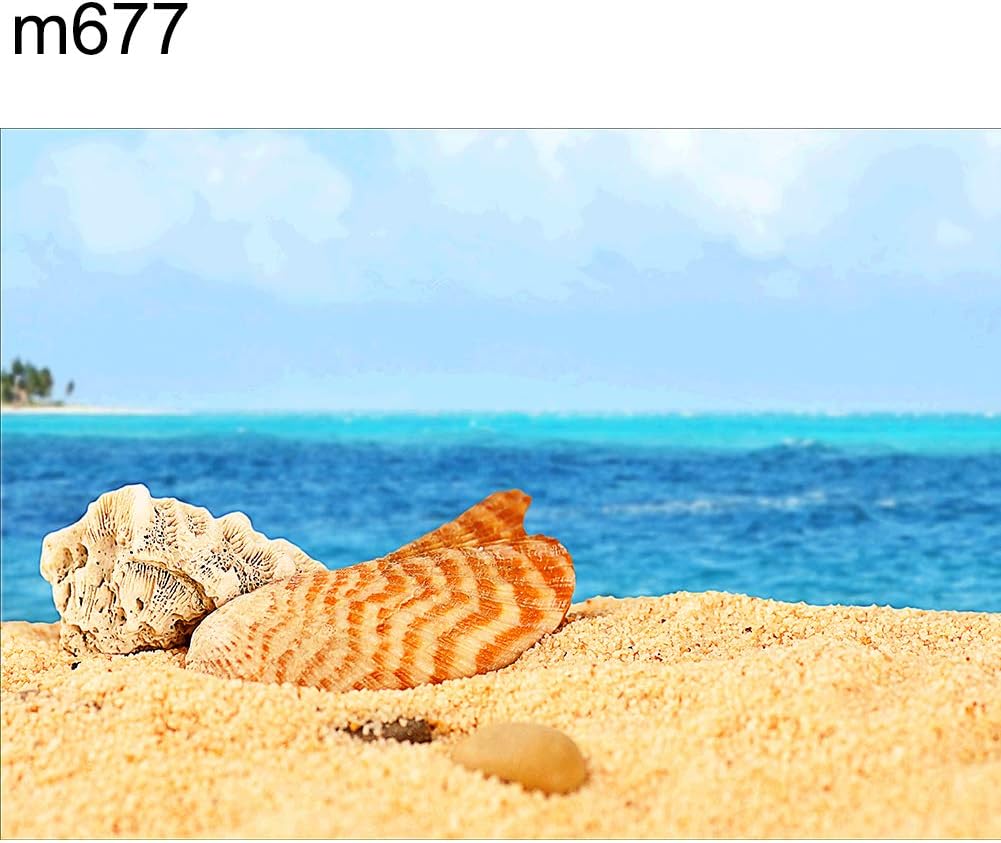 Kuizhiren1 Diamond Painting Kit Decoration,30x40cm Sea Beach Boat Path Scenery Cross Stitch DIY Full Round Diamond Painting - m677