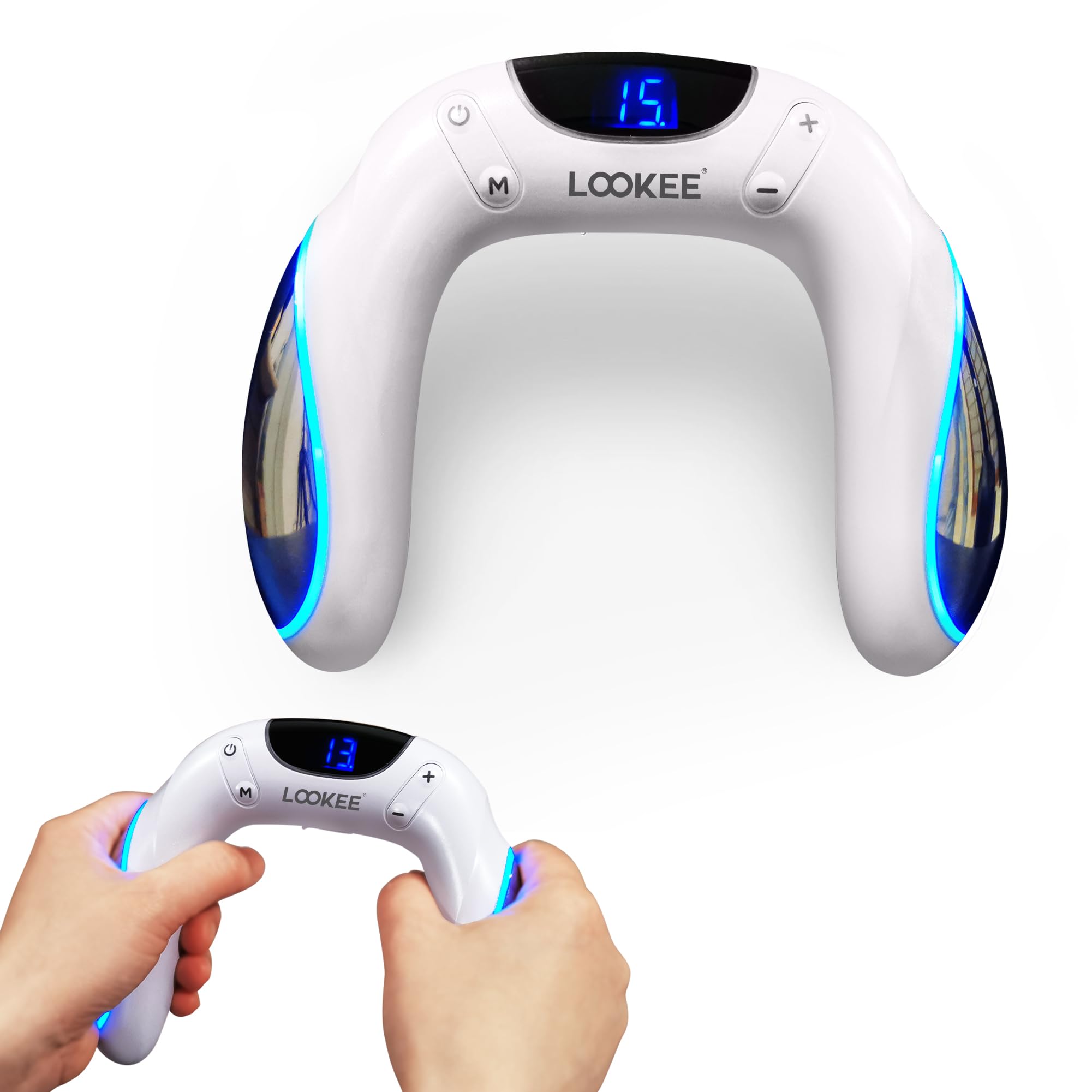 Photo 1 of LOOKEE VibHeal Arm Exerciser | Flabby Arms Workout, Hand & Wrist Massager | Portable Arm Toning & Recovery Device with 15 Intensity Levels, Travel-Friendly Fitness for Men & Women