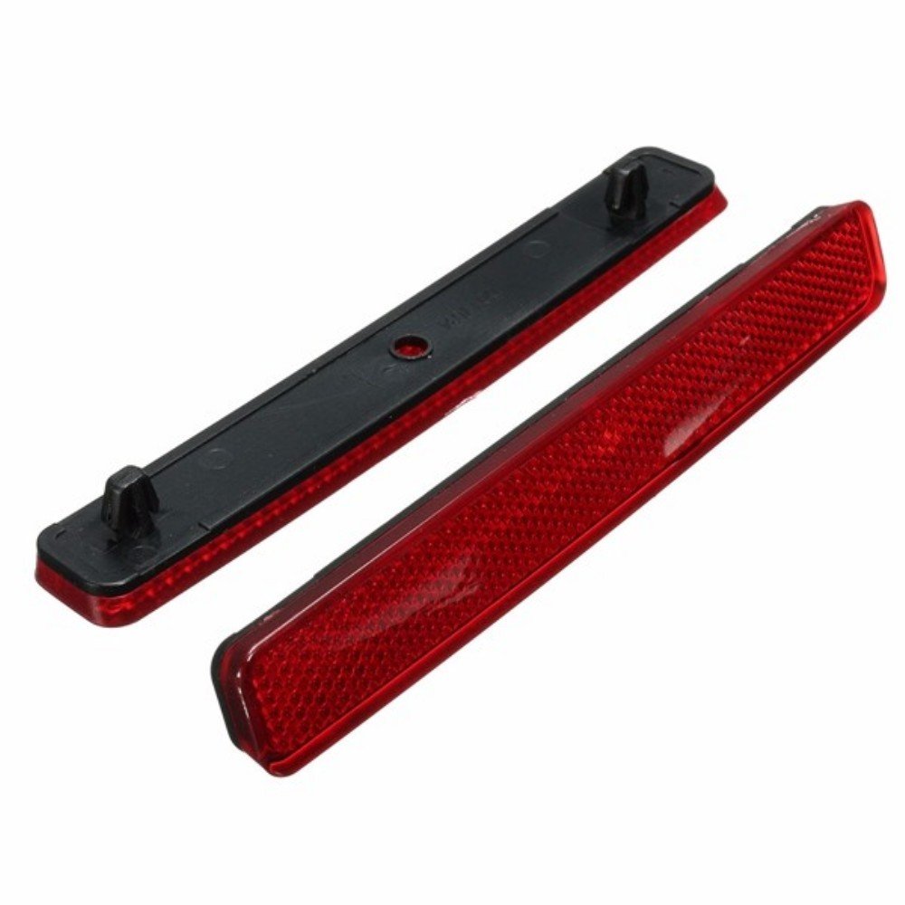 MFPower 2Pcs L&R Rear Bumper Reflector Light Cover Lens