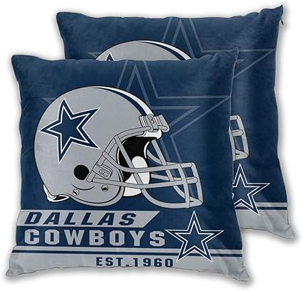 Juego de 2 fundas de almohada a medida de Marryminy, de Houston Texans