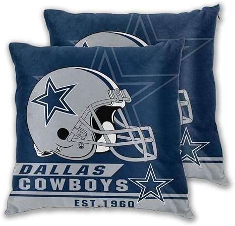 Juego de 2 fundas de almohada a medida de Marryminy, de Houston Texans