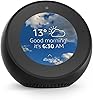 Amazon Echo Spot, Smart Alarm Clock with Alexa - Black