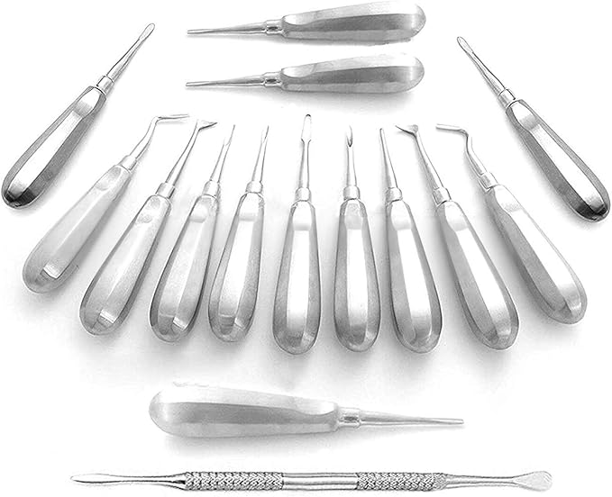 OdontoMed2011 15 Dental Elevators Extraction Dental Instruments Amazon
