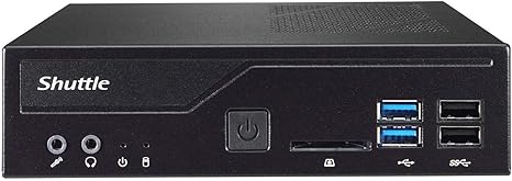 Amazon Com Shuttle Xpc Slim Dh310v2 Mini Barebone Pc Intel H310 Support 65w Coffee Lake Cpu No Ram No Hdd Ssd No Cpu No Os Computers Accessories