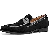 JITAI Mens Velvet Loafers Dress Shoes Loafers for Men Tuxedo Suit Shoes