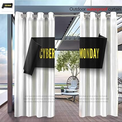 Amazon Com Exterior Outside Curtains Curved Paper Banner For