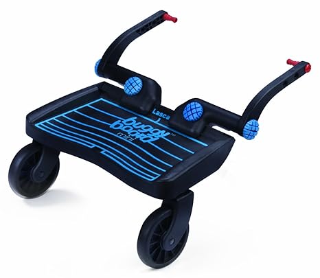 Lascal Mini BuggyBoard con conectores universales para 18 meses y superior (azul)