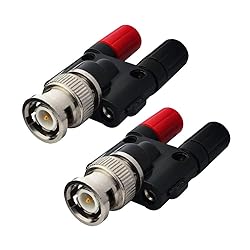 onelinkmore BNC Male Plug to 2X 4mm Dual Banana