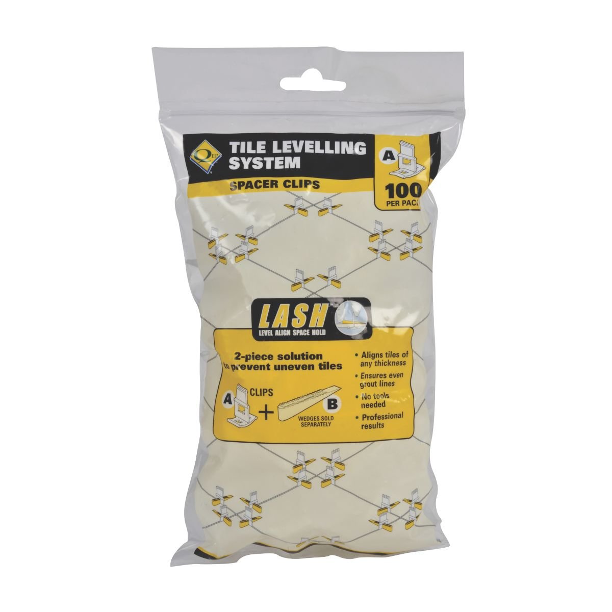 Vitrex Lash Tile Levelling System Spacer Clips Pack of 100