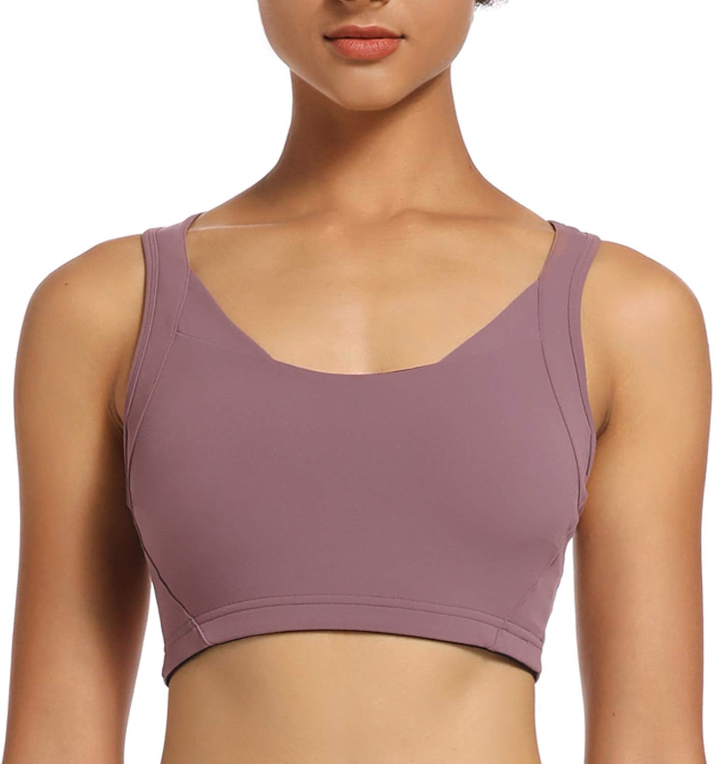 Teniux Sports Bras for Women Wireless Pad Seamless High Impact Bra for Workout Yoga Gym