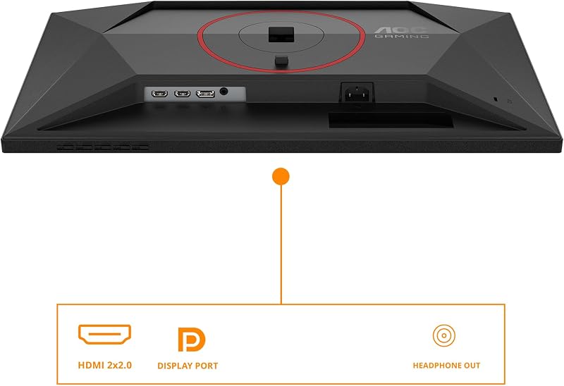 24G4HA 24 Zoll FHD Gaming Monitor, 200Hz, Fast IPS Panel, 1ms GtG, HDR10, G-Sync Compatible, Höhenverstellung,Lautsprecher,(1920x1080 HDMI 2X 2.0 DP 1x 1.4) Schwarz