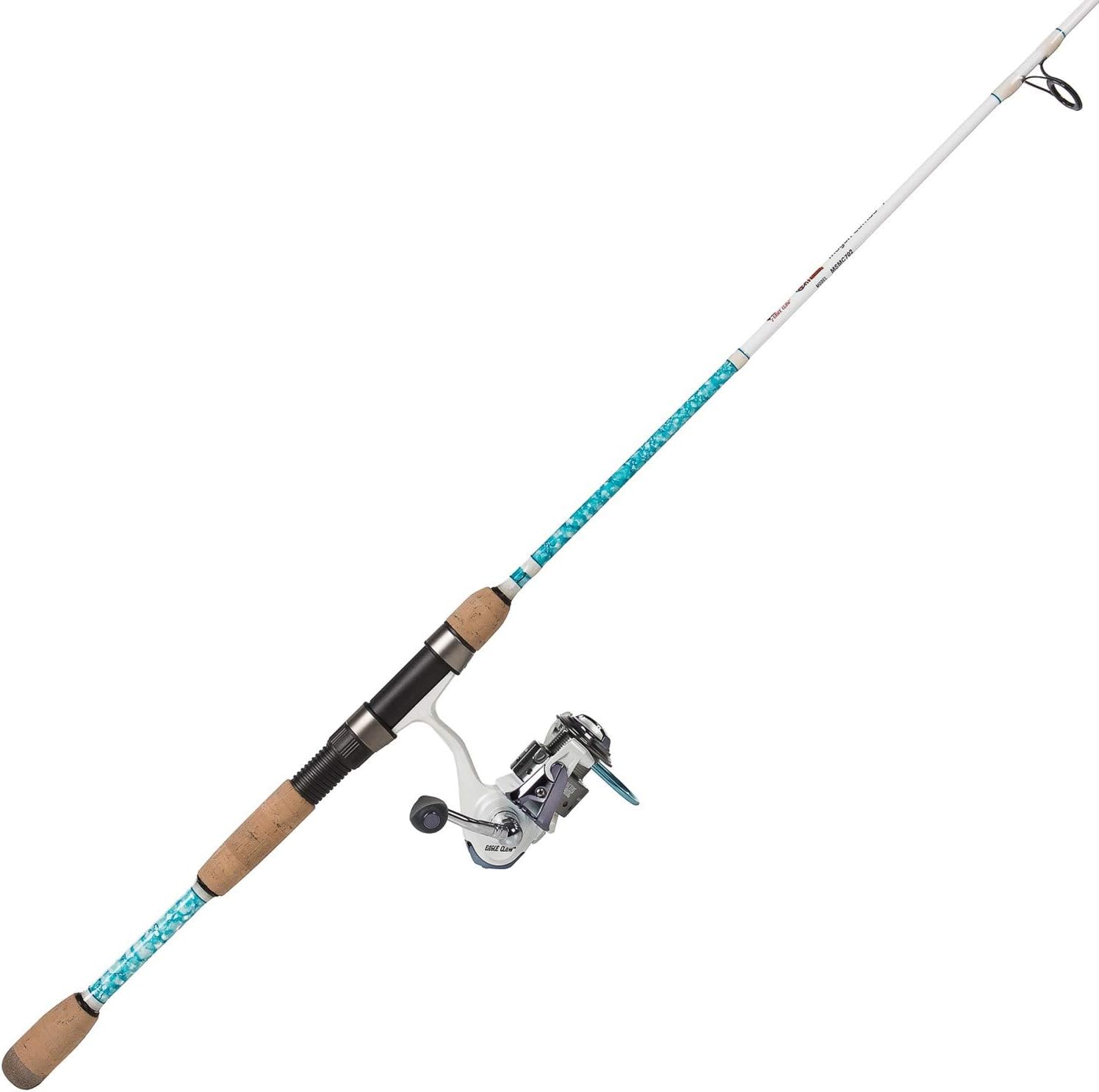 Eagle Claw Addictive Fishing Mogan Spinning Rod and Reel Combo - 2-Piece, 7โ6", Fast