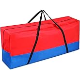 Sadnyy Giant 4 In a Row Game Carry and Storage Bag with Handle and Durable Zipper 47x12x20 Inch Large Carrying Bag for Jumbo 4 in a Row for Kids Outdoor Party Yard Lawn Games, Game Set Not Included