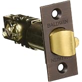 Baldwin 5210 Universal Backset Deadlocking Latchbolt for Keyed Entry Baldwin Loc, Venetian Bronze