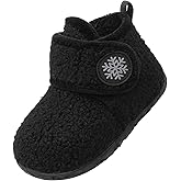 LeIsfIt Toddler Slippers Boys Girls House Slippers Kids Winter Boots Warm Lightweight House Shoes Non-slip Indoor Slipper Shoes