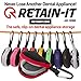 Retain-It - The Safe, Clip-on, Retainer, Mouth Guard and Dental Appliance Storage Solution! (Red)