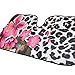 BDK AS-701+SS-001_AMZHD AS701 Flower Leaopard Design Windshield Sun Shade for Car SUV Truck with Side Window Sunshades, 58 x 28, Standard, Floral Leopard
