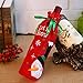 Professional►House 2 PC Red Wine Bottle Bags Christmas Decorations Gift Party Best Gift for Xmas Bar Red Wine Bottle Cover Bags
