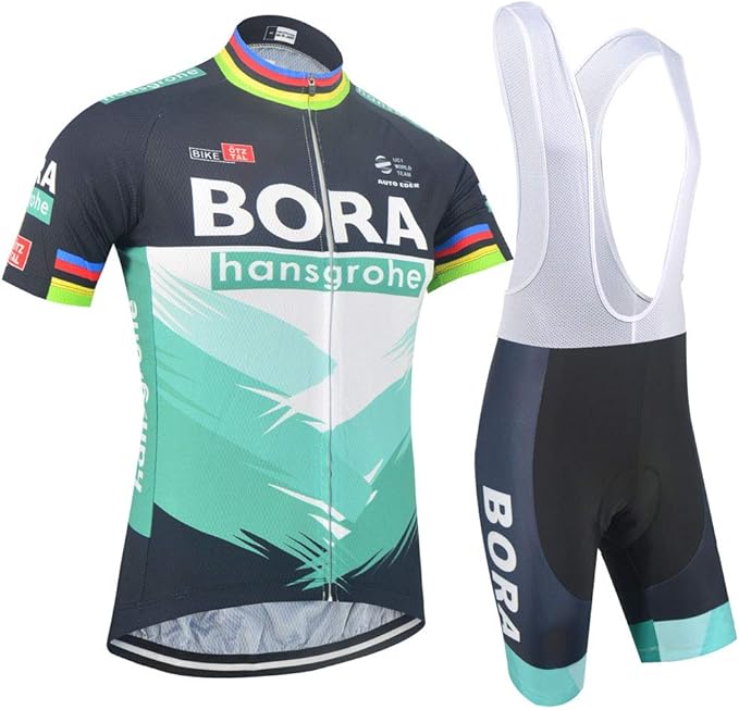 Rennrad Trikot Set Herren - Langarm Fahrradbekleidung MTB Radtrikot