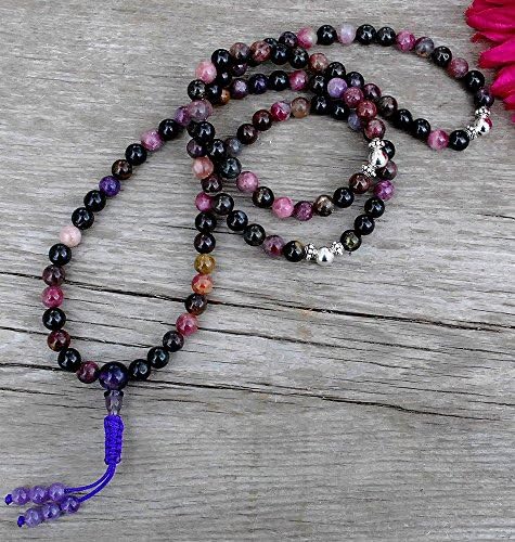 Tourmaline Mala