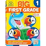 Big First Grade Workbook, Ages 6-7, 1, 320 pages, great quality &amp; value, prepares first graders for success, essential skills