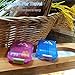 2 Pack Pill case Travel Pill Organizer, Pill Box for Purse Vitamin Fish Oil 10 Compartments Container Medicine Box by M Muchengbao