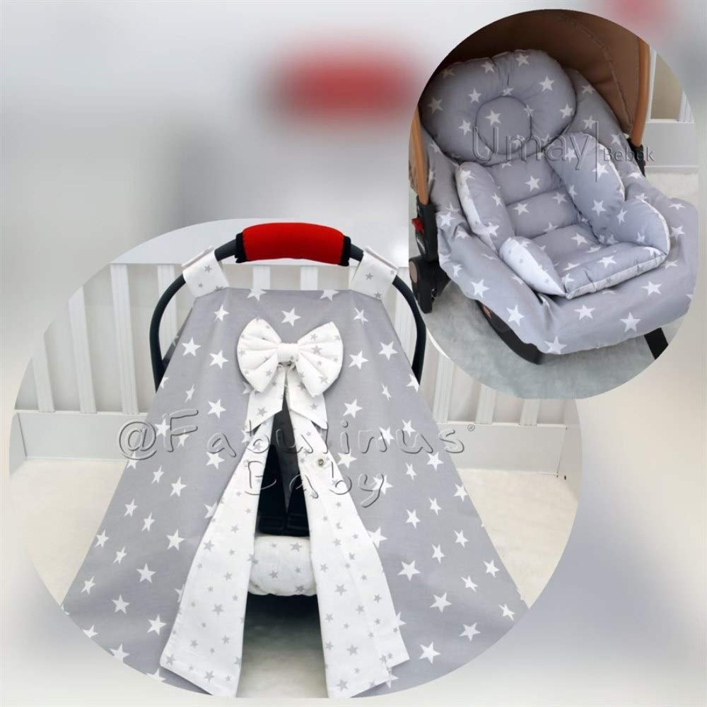 Amazon Com 3 Piece Set Baby Car Seat Strap Covers Cushion